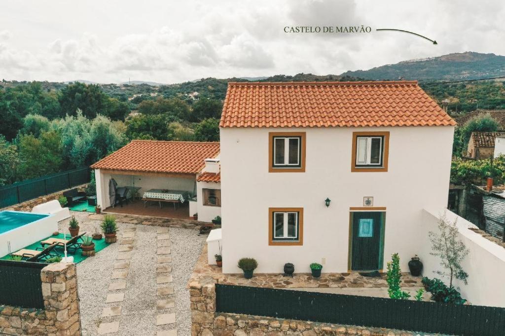 Casas de Marvão - Casa do Ribeiro Piscina Privada Exterior foto