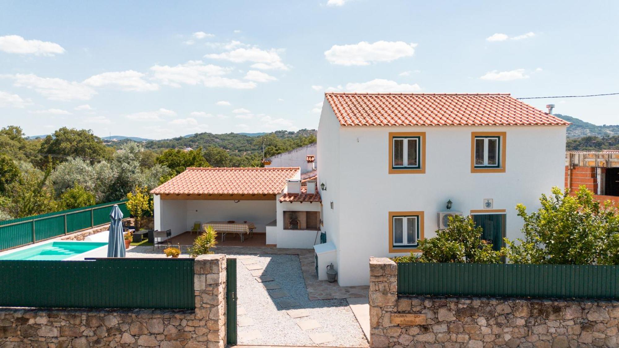 Casas de Marvão - Casa do Ribeiro Piscina Privada Exterior foto