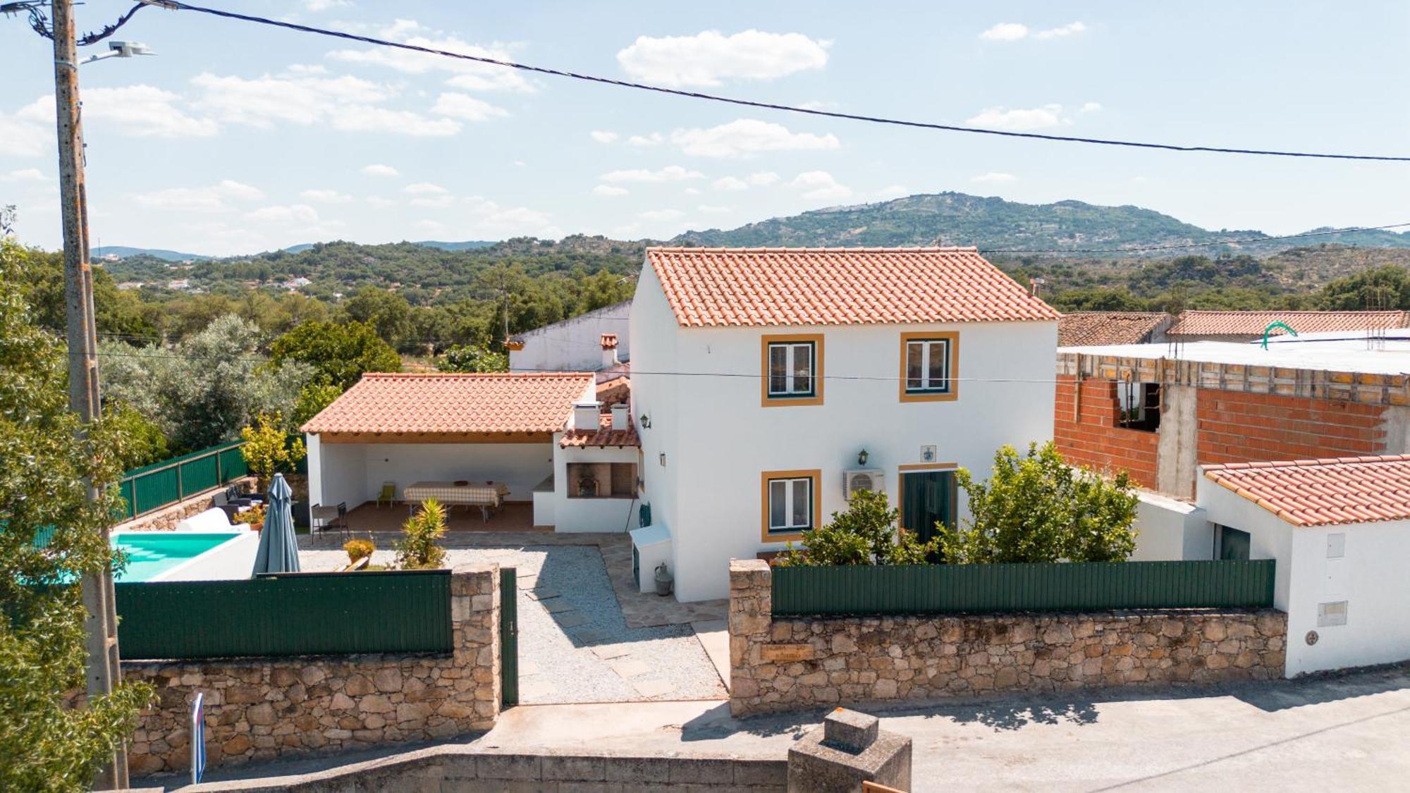 Casas de Marvão - Casa do Ribeiro Piscina Privada Exterior foto