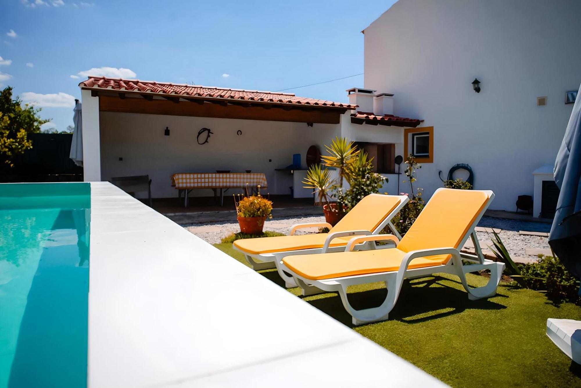 Casas de Marvão - Casa do Ribeiro Piscina Privada Exterior foto